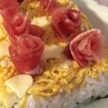 あうちくりん's cooksnap of when they made プチケーキスシ☆記念日ディナー.