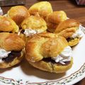 mapi0711's cooksnap of when they made レンジで簡単☆シュークリーム.