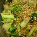 友梨香ママ's cooksnap of when they made ✿かぶの葉とツナの胡麻和え♪レンジ✿.