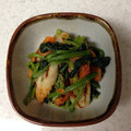 まーちゃんのママ's cooksnap of when they made あと一品♡ほうれん草×チクワ簡単炒め.