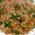 hinoko★'s cooksnap of when they made ﾆﾗ☆もやし☆豚ひき肉の中華炒め.