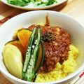 まっちゃなちゃっこ's cooksnap of when they made トマトの旨みたっぷり大豆入りドライカレー.