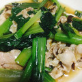 NANA050877's cooksnap of when they made ☆簡単絶品　青梗菜と豚肉の炒め物☆.
