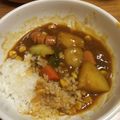 かめのたろう's cooksnap of when they made 簡単★キャベツとコーンのたっぷりカレー.