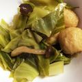 Asukaw0ru's cooksnap of when they made ふわふわ鶏だんごとキャベツの煮物.