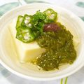 小梅チャン♡'s cooksnap of when they made 卵豆腐オクラのせ.
