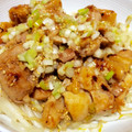 ナムキャット's cooksnap of when they made ザクザク長ネギ！プリプリ鶏のネギ塩炒め.