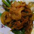 takamone's cooksnap of when they made 豚キムチ炒め.