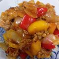 にゃはポン's cooksnap of when they made 節約☆揚げないやわらか酢豚.