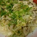 かわち's cooksnap of when they made 豚ともやしのねぎ塩チャンプル.