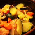 yuzunon's cooksnap of when they made 簡単‼︎鶏胸肉とズッキーニとナスの中華風.