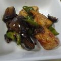 堕天使M's cooksnap of when they made 鶏胸肉とナスとピーマンとキノコの甘辛炒め.
