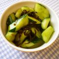 あーもこ's cooksnap of when they made きゅうり☆塩昆布和え♪.