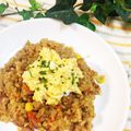 monchan♪♪'s cooksnap of when they made 炊飯器で☆カレーピラフ.