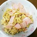 もも1002's cooksnap of when they made ヤマブシタケとハムのサラダ.