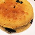 bsmiled123's cooksnap of when they made ブルーベリーの入ったチーズスフレケーキ.