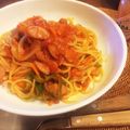pyaco's cooksnap of when they made 簡単パスタ☆定番ナポリタンの作り方.