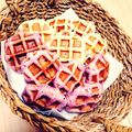 黒髪七竈's cooksnap of when they made おいも感たっぷり♪さつまいものワッフル.