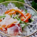しおりのテーマ's cooksnap of when they made *スモークサーモンとセリのマリネ*.
