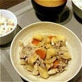 かなっぺかなっぺ's cooksnap of when they made 豚とじゃが芋とにんじんの和風煮.