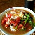 mahochan1's cooksnap of when they made 残り野菜の具だくさんトマトスープ.