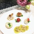 ＊。☆Ａya☆。＊'s cooksnap of when they made 帆立の♪キウイソースサラダ♪.
