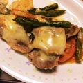 あずき2480's cooksnap of when they made 超簡単！お肉とトマト、チーズの炒め物.