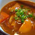 naokubotan's cooksnap of when they made 残りカレーでカレーうどん.