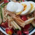 ふか谷's cooksnap of when they made みょうが☆冷やし素麺☆ごま油和え.