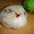 mikiha5's cooksnap of when they made サクサク☆塩昆布おにぎり.