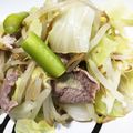 cookみぃ's cooksnap of when they made 春野菜と豚肉の酒蒸しバター醤油風味.
