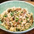 ちべターリー's cooksnap of when they made ☆さんま蒲焼缶でパパッとバターライス☆.