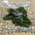 ぷりん＠JIN's cooksnap of when they made オクラとアスパラの海苔の佃煮和え.