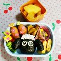 樹莉まま's cooksnap of when they made ひつじのショーンのキャラ弁（≧∇≦）.