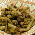 ♡ssgy♡'s cooksnap of when they made ふきと秋刀魚の蒲焼きのからし炒め.