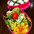 ＲＫまま's cooksnap of when they made 【お弁当】ポテトのマヨカレー炒め.