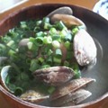 サーフブレイド's cooksnap of when they made 旨味たっぷりあさりのみそ汁〈赤味噌仕立〉.