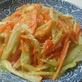 あさひな屋's cooksnap of when they made にんじんとセロリの塩麹バターきんぴら.