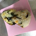 はろうきてぃ❤️'s cooksnap of when they made 「油揚げと海藻の炊き込み」おにぎり.