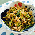 rimixx's cooksnap of when they made 鶏のささみとキュウリの中華風.