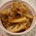 がっこいぶり's cooksnap of when they made ゴマ油香る♪レンコンのピリ辛炒め.