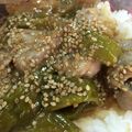 みんつ07's cooksnap of when they made ピリ辛 鶏もも肉とししとうの甘辛炒め煮.