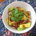 ブランディ's cooksnap of when they made 胡麻まぐろと柚子アボカドのポキ丼.