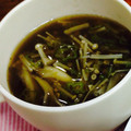 くまノン兵衛's cooksnap of when they made オクラときのこのとろみスープ.