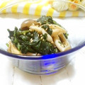 メルティローズ's cooksnap of when they made ほうれん草ときのこのナムル.