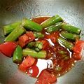 お塩92's cooksnap of when they made アスパラとトマトのマリネ.