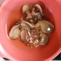 ましんこの嫁's cooksnap of when they made 《薄味》貝のすまし汁.