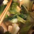 エンユ's cooksnap of when they made ちんげん菜と厚揚げの煮もの.