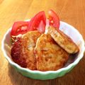 カナニコトム's cooksnap of when they made 簡単すぎる！豆腐と鶏胸のつくねハンバーグ.