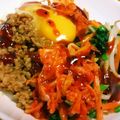 nyagomin's cooksnap of when they made ★☆おこげカリカリ本格石焼ビビンバ☆★.